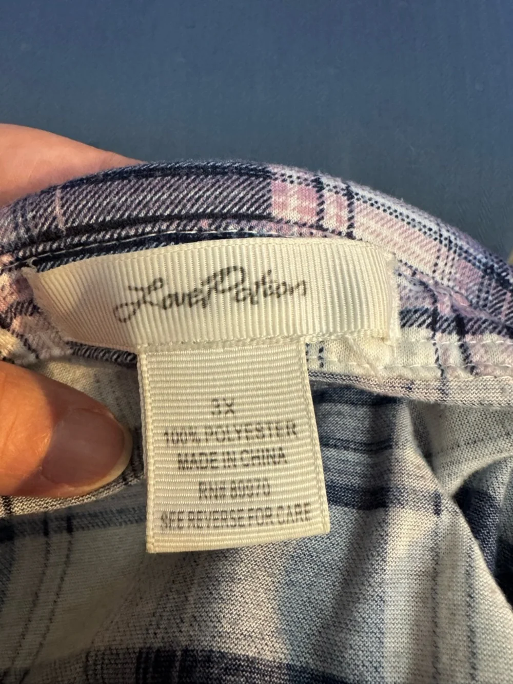 Flannel. So cute - Picture 3 of 4